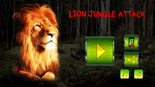 Lion Jungle Attack