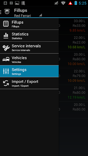 Mileage Fuel Log Manager