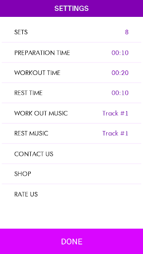 【免費健康App】Tabata timer with music-APP點子