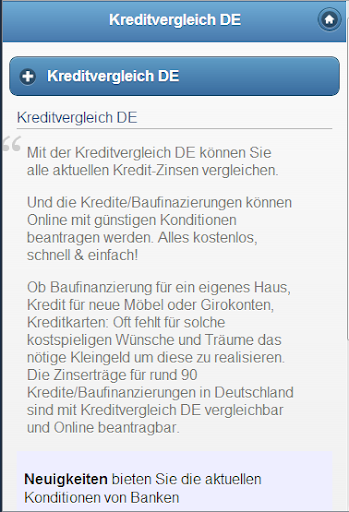 【免費財經App】Kreditvergleiche DE-APP點子