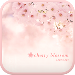 Cover Image of Télécharger Cherry blossom go locker theme 1.00 APK