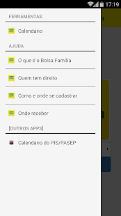 Calendário do Bolsa Família - náhled
