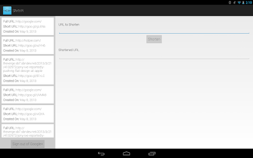 ShrtnR Screenshots 0