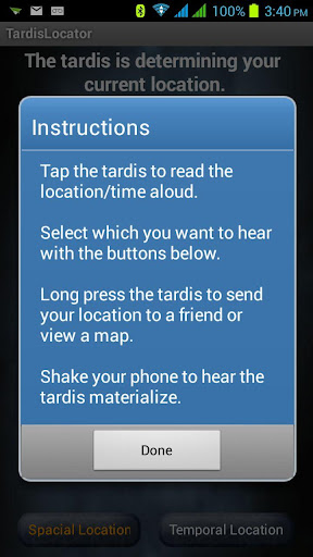 TARDIS Locator