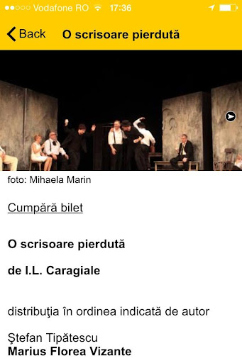 【免費娛樂App】Teatrul de Comedie Bucuresti-APP點子