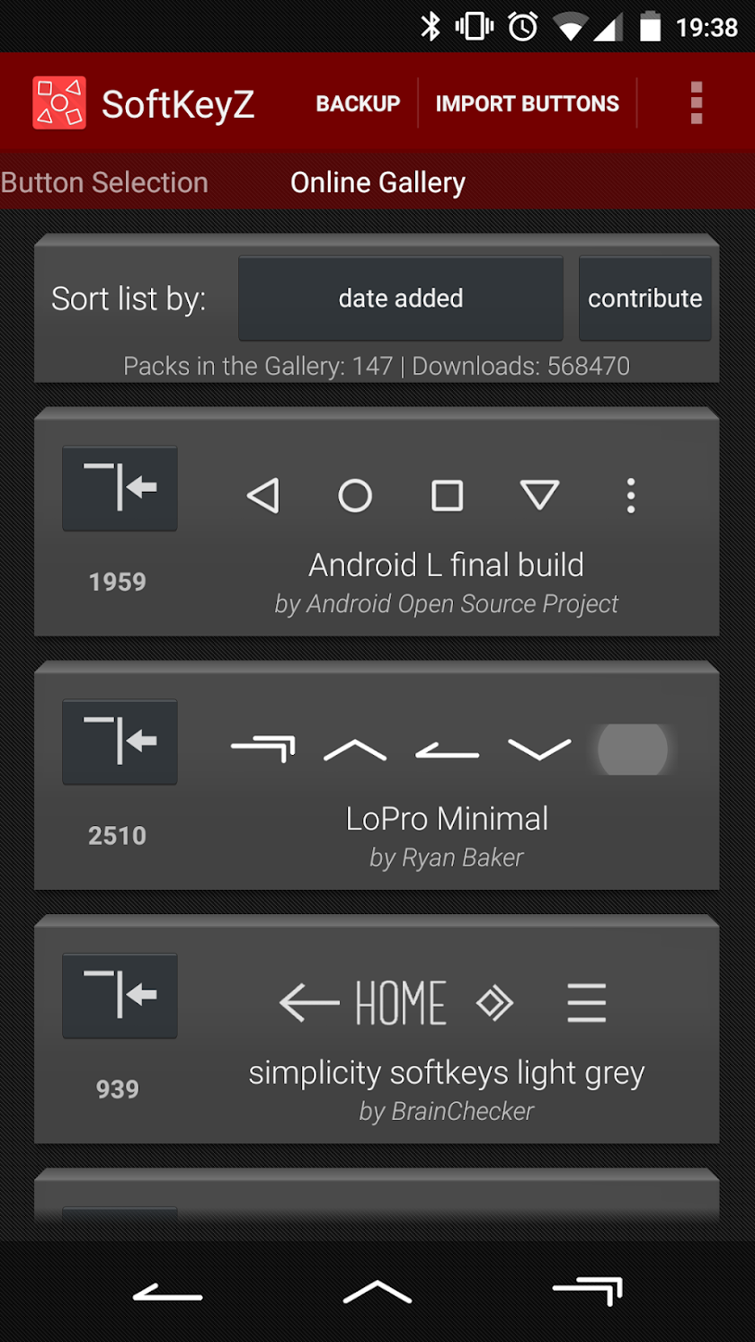 SoftKeyZ Root Screen 2