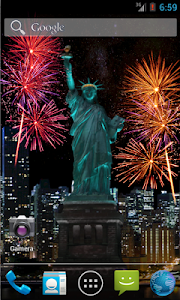 Liberty USA Fireworks LWP screenshot 2