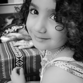 Palestine Kid by The Bandwagon Chic - Black & White Portraits & People