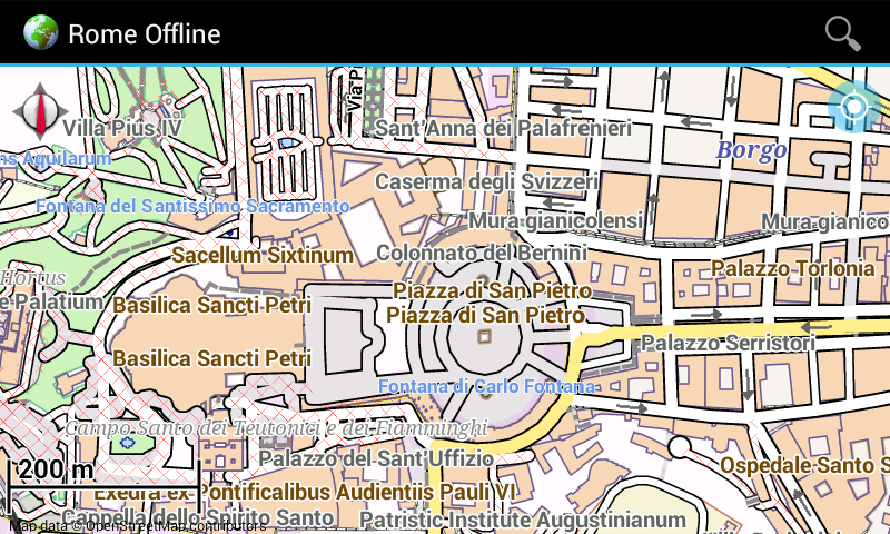 Offline Map Rome, Italy Screen 3