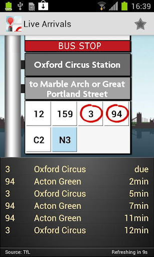 London Bus Checker Live Times