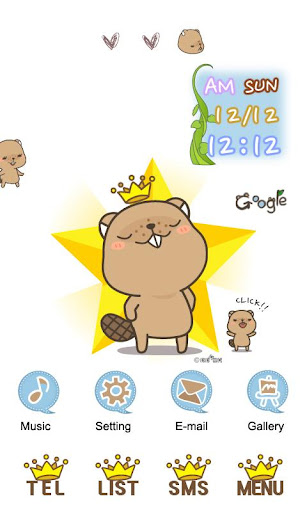 CUKI Themes Grumpy Mr Beaver