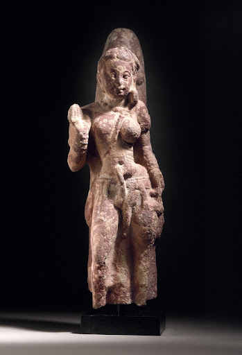 The Androgynous Form of Shiva and Parvati (Ardhanarishvara)