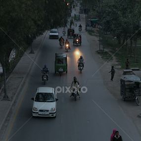Going Somewhere by Amir Hameed - Transportation Roads