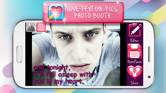 Love Text on Pics Photo Booth Screenshots 4