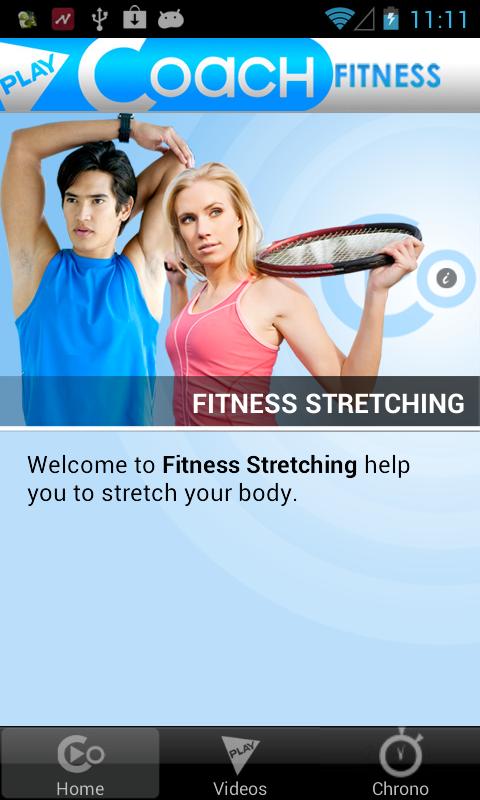 Android application Stretching for Sports screenshort