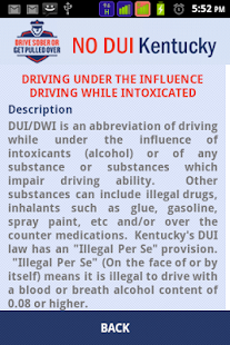 DRIVE SOBER KENTUCKY Screenshots 4