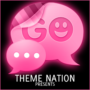 GO SMS Pro Theme Pink Neon.apk 2.50