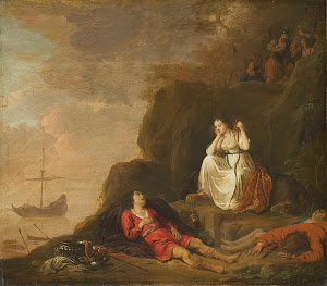 RIJKS: Daniël Thivart: Theagenes and Chariclea 1640
