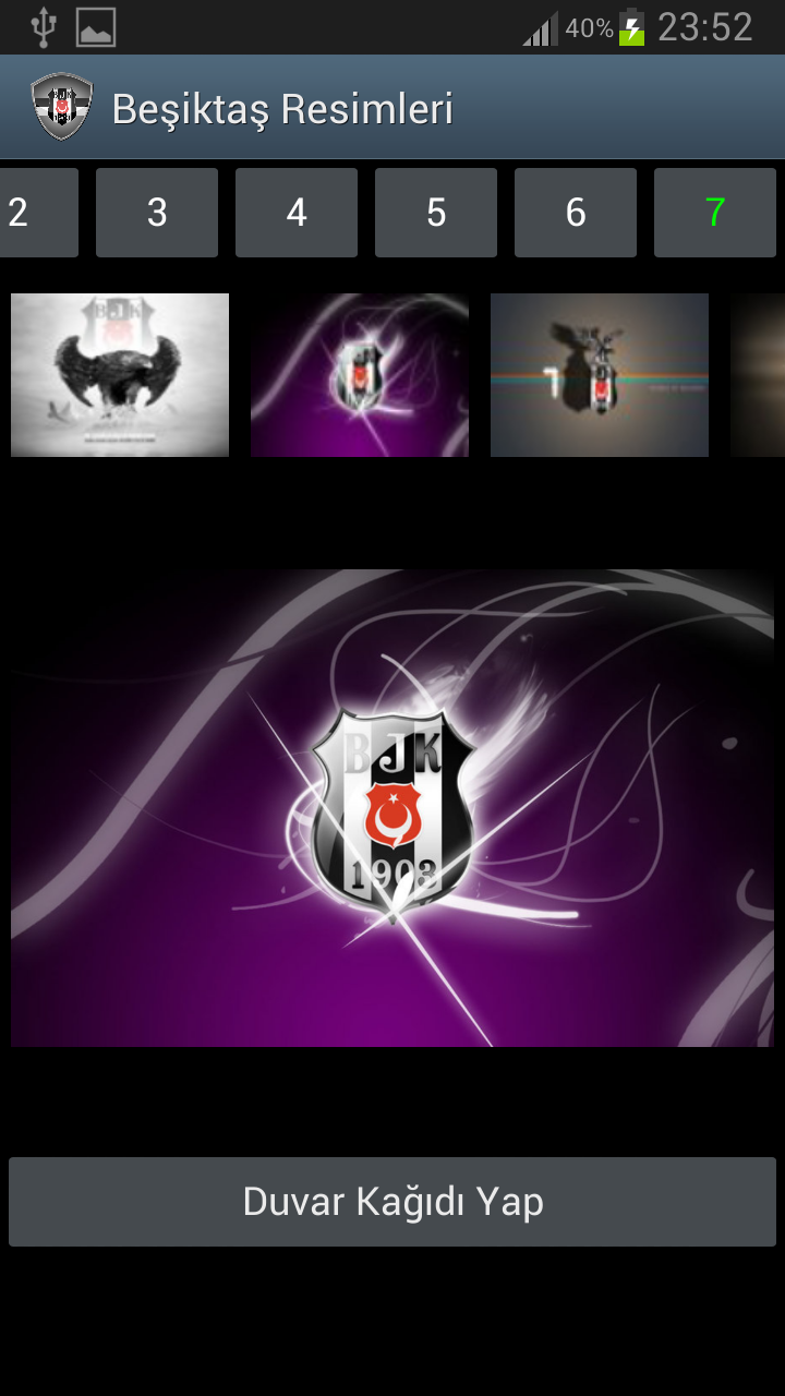 Beşiktaş Duvar Kağıtları Screen 2