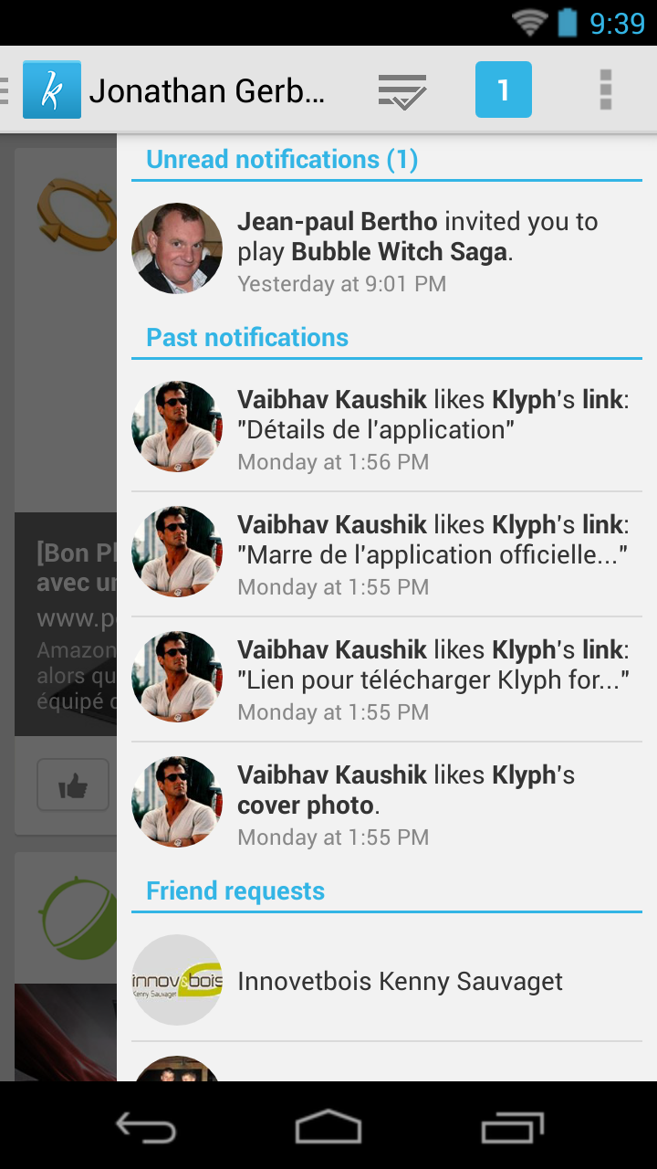Klyph Pro for Facebook Screen 2