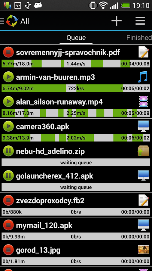 Avançado Download Manager Pro - Screenshot