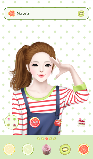 lovely girl spring dodol theme