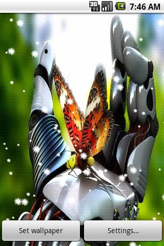 4D Butterfly Live Wallpaper