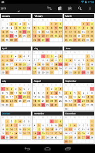 Business Calendar Pro - screenshot thumbnail