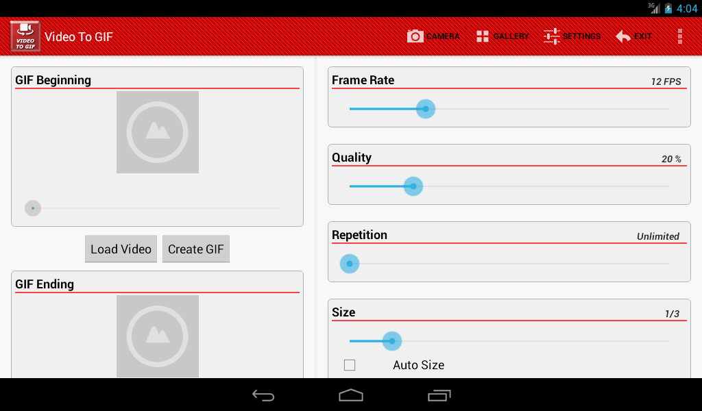Video To GIF Pro - screenshot
