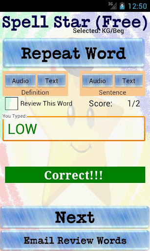 【免費教育App】SpellStar Free-APP點子