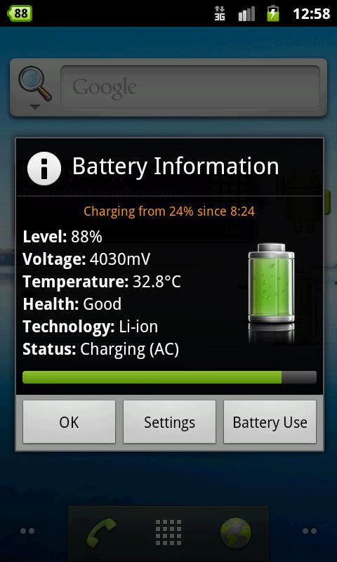 Battery Widget Android