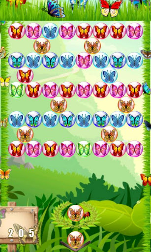 【免費休閒App】Butterfly Bubble Shooter-APP點子