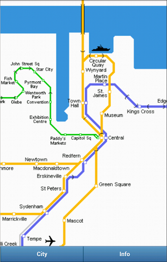 Subway Maps Australia