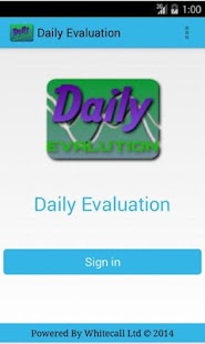 Lastest Daily Evaluation APK for PC