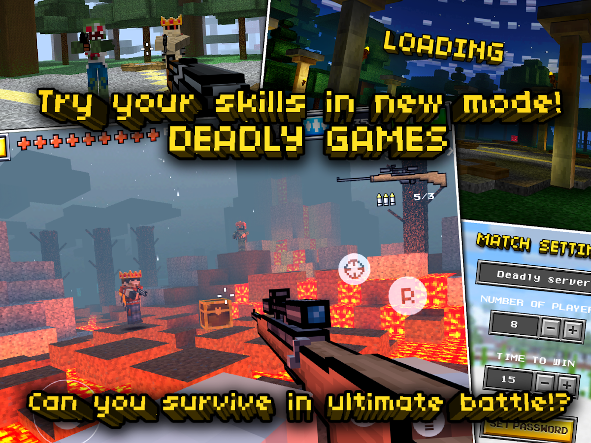 [Game][Mobile] Pixel Gun 3D - интересная игра
