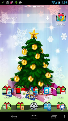 Christmas Is Here Go Launcher