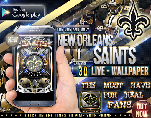 【免費娛樂App】New Orleans Saints 3D Live-WP-APP點子