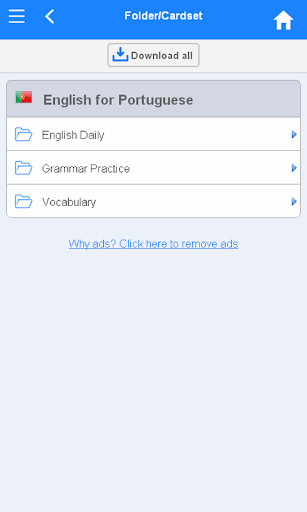 免費下載教育APP|English- Portuguese Flashcards app開箱文|APP開箱王