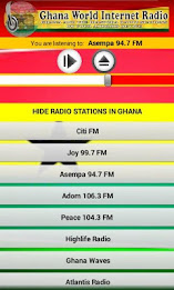 GHANA WORLD RADIO poster 2