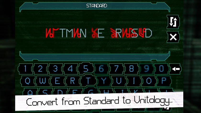 Unitology Converter Screen 1