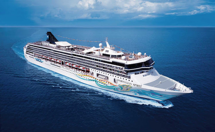 Norwegian Spirit sails to Alaska, the north and south Pacific, the Mediterranean and elsewhere.