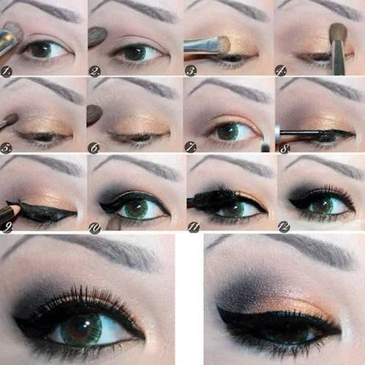 Eye MakeUp Step by Step