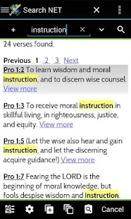  MySword Bible&nbsp;&ndash; Vignette de la capture d'&eacute;cran  