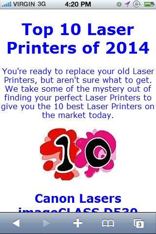 Laser Printer Reviews