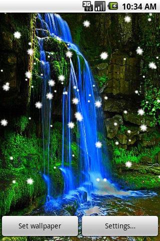 4D Waterfall Live Wallpaper