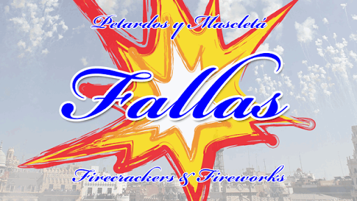 Fallas:Crackers fireworks