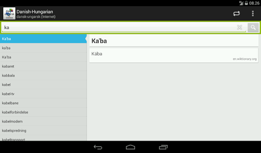 【免費教育App】Dansk-Ungarsk Ordbog-APP點子