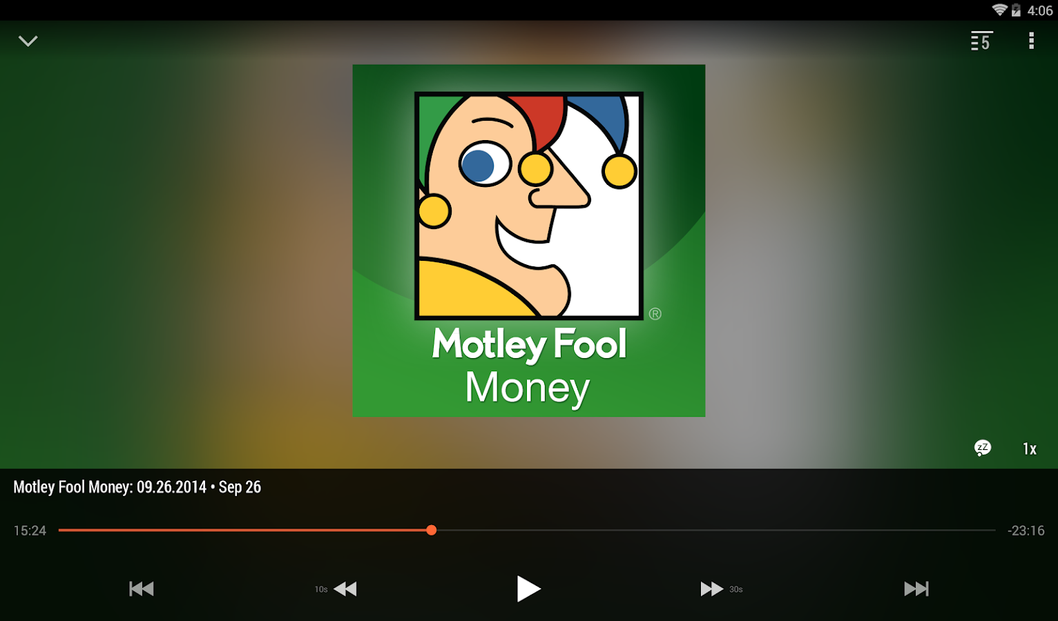   BeyondPod Podcast Manager – Capture d'écran 