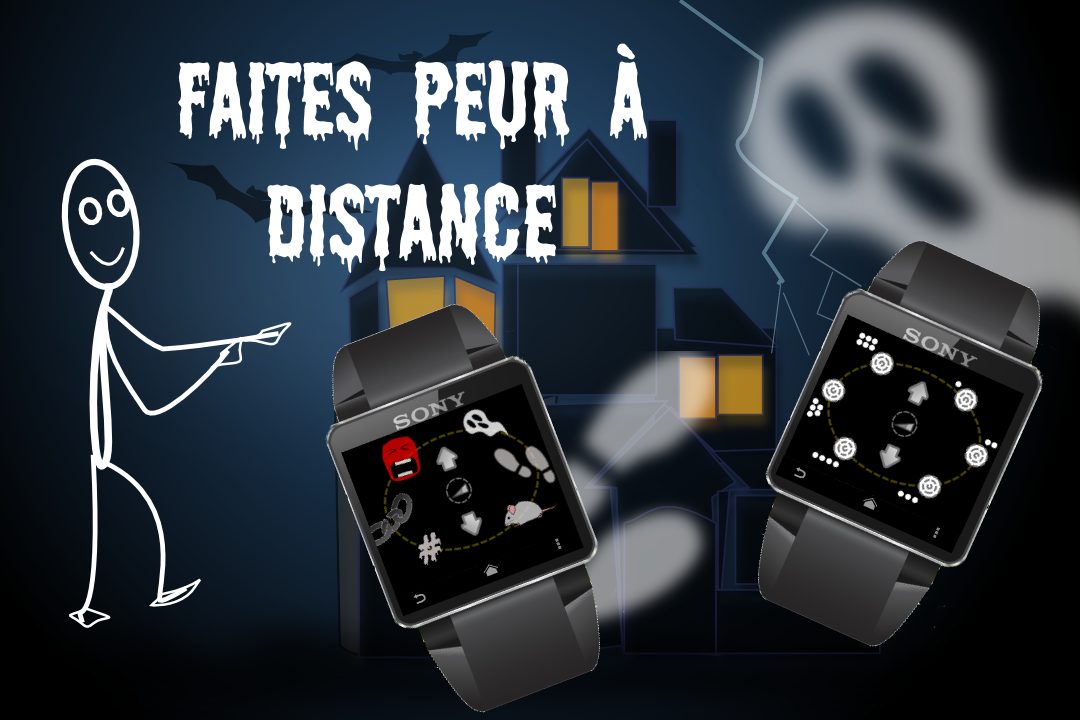 Android application SmartWatch 2 Scary screenshort