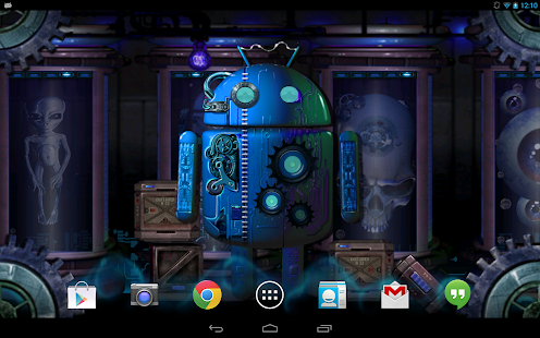 Steampunk Droid Fear Lab LWP